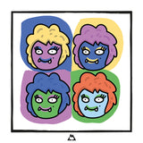 Luigi Massa - Tributo a Warhol - Stampa su Cartoncino