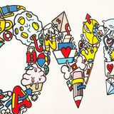 Aleandro Roncarà - 1000 modi per dirti amore - Serigrafia su cartoncino