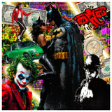 ARMSX - BATMAN LOVE - MIXED MEDIA SU CARTA