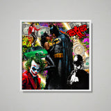 ARMSX - BATMAN LOVE - MIXED MEDIA SU CARTA