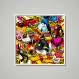 ARMSX - MARYLIN DUCK - MIXED MEDIA SU CARTA