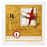 ALESSANDRO REGGIOLI - HANGAR 1 - SERIGRAFIA COLLAGE