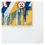 ALESSANDRO REGGIOLI - HANGAR 2 - SERIGRAFIA COLLAGE