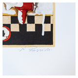 ALESSANDRO REGGIOLI - HANGAR 4 - SERIGRAFIA COLLAGE