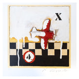 ALESSANDRO REGGIOLI - HANGAR 4 - SERIGRAFIA COLLAGE