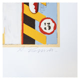 ALESSANDRO REGGIOLI - HANGAR 5 - SERIGRAFIA COLLAGE