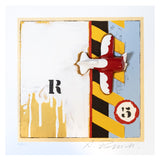 ALESSANDRO REGGIOLI - HANGAR 5 - SERIGRAFIA COLLAGE