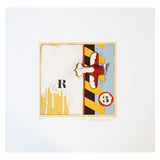 ALESSANDRO REGGIOLI - HANGAR 5 - SERIGRAFIA COLLAGE