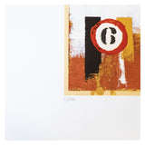 ALESSANDRO REGGIOLI - HANGAR 6 - SERIGRAFIA COLLAGE