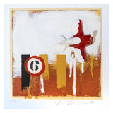 ALESSANDRO REGGIOLI - HANGAR 6 - SERIGRAFIA COLLAGE