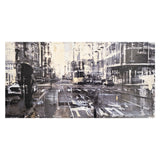 Bardhyl Alibali - The street- Serigrafia materica