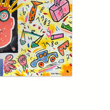 Bruno Donzelli - Viaggio con Basquiat - Serigrafia