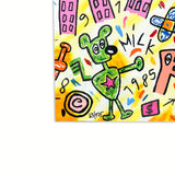 Bruno Donzelli - Viaggio con Basquiat - Serigrafia