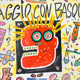 Bruno Donzelli - Viaggio con Basquiat - Serigrafia