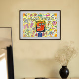 Bruno Donzelli - Viaggio con Basquiat - Serigrafia