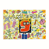 Bruno Donzelli - Viaggio con Basquiat - Serigrafia