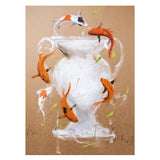 LUCA BELLANDI - IN E OUT - TECNICA MISTA SU CARTA