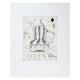 LUCA BELLANDI - POET ROOM - INCISIONE