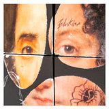 Blvckjep - Fingere di Fingere - Trasferimento, Gel Acrilico e Spatola su Tela