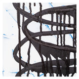 Blvckjep - Aureole d'Inchiostro #1 - Gesso, Spray 94 Montana e Inchiosto su Tela