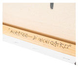 Blvckjep - Aureole d'Inchiostro #1 - Gesso, Spray 94 Montana e Inchiosto su Tela