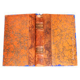 Blvckjep - Tavole della Buona Notte "Blu" - Spray e Marker Acrilico su Libro d’Epoca