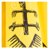 Blvckjep - Tavole della Buona Notte "Giallo" - Spray e Marker Acrilico su Libro d’Epoca