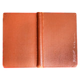 Blvckjep - Tavole della Buona Notte "Rosso" - Spray e Marker Acrilico su Libro d’Epoca