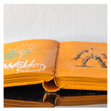 Blvckjep - Nennell - Tecnica Mista su Libro d'Archivio