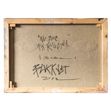 Blvckjep - Nu Poc Fa Ruggine - Tecnica Mista su Tela