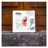 Blvckjep - St(r)ato d'Ansia #1 - Pasta Modellante, Acrilico e Marker su Tela