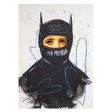 Blvckjep - Sta Cazz E Malincunia - Tecnica Mista su Tela