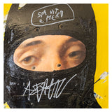 Blvckjep - Sta Vit e Merd - Tecnica Mista su Tavola da Skate