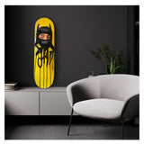 Blvckjep - Sta Vit e Merd - Tecnica Mista su Tavola da Skate