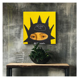 Blvckjep - Staj Luntan A Me - Tecnica Mista su Tela