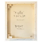 Blvckjep - Te Chiamm e Nun Ce Stai - Tecnica Mista su Tela