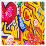 Bruno Donzelli - Tavolozza Haring - Tecnica Mista su Tela