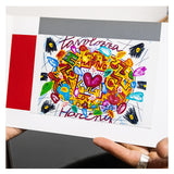 Bruno Donzelli - Tavolozza Haring - Tecnica Mista su Tela