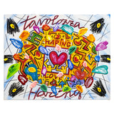 Bruno Donzelli - Tavolozza Haring - Tecnica Mista su Tela