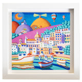 Stefano Calisti - Positano - Giclèe Art Print Applicata su Forex