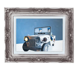 RITA CASTIELLO - I FANALI - OLIO SU TELA