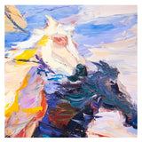 Ciro D'Alessio - Il Mito della Biga Alata - Olio su Tela