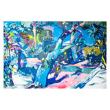 Claudio Malacarne - Giardino del Sud - Serigrafia