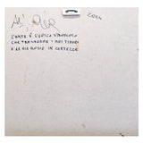 Alfonso Coppola - L'aerte è l'unico strumento - Tecnica mista su legno