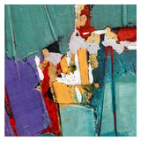 Alfonso Coppola - L'aerte è l'unico strumento - Tecnica mista su legno