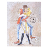 EASYPOP - IL BACIO - TECNICA MISTA SU CARTONCINO