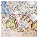 EASYPOP - NARCISO - TECNICA MISTA SU CARTONCINO