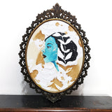 Sam Punzina - Epidermide - Tecnica mista su tela