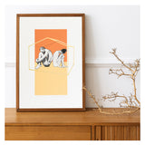 Francesco Del Vecchio - Approdo - Stampa Giclée con Interventi a Mano