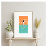 Francesco Del Vecchio - Equilibrio - Stampa Giclée con Interventi a Mano